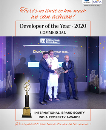 DEVELOPER OF THE YEAR -2020 COMMERCIAL