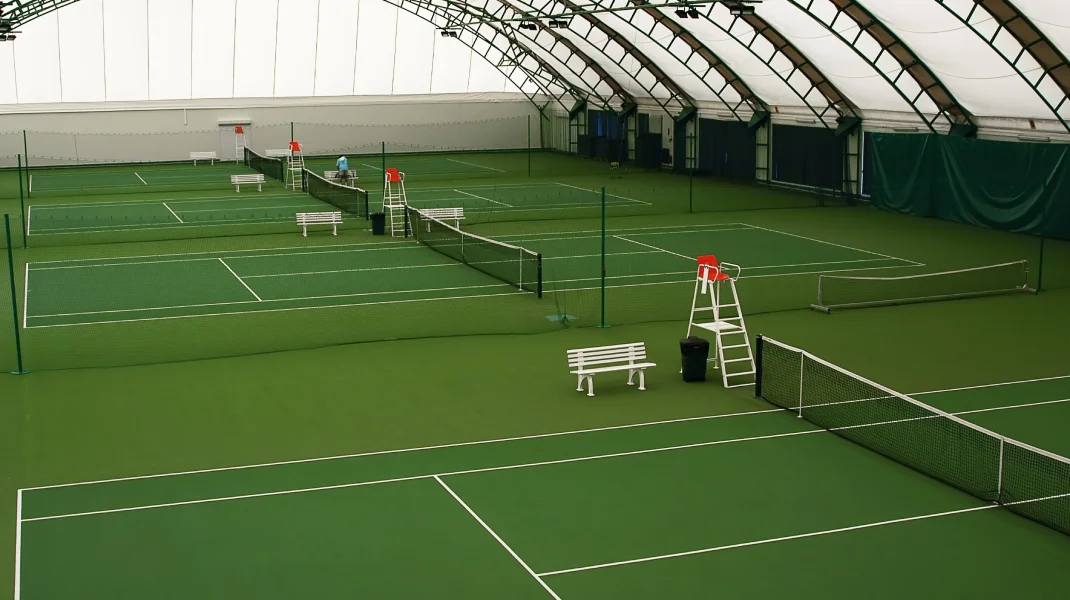 Indoor Tennis Court 